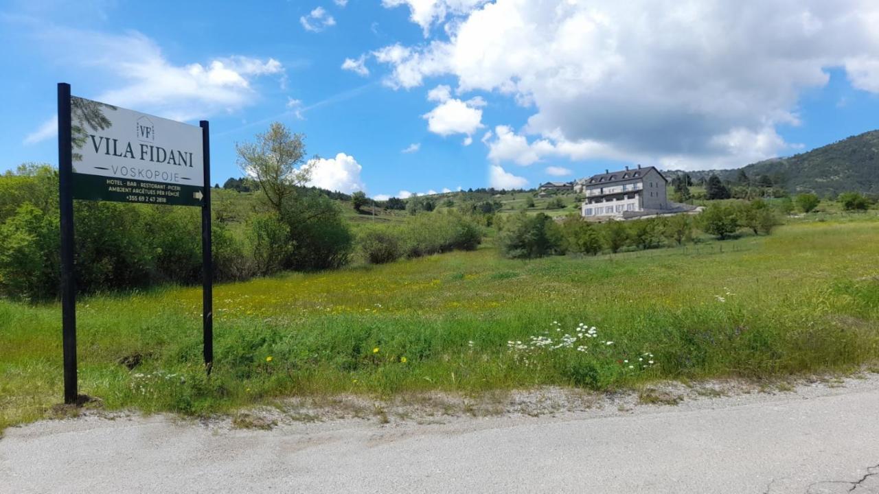 Boutique Vila Fidani Voskopojë Buitenkant foto